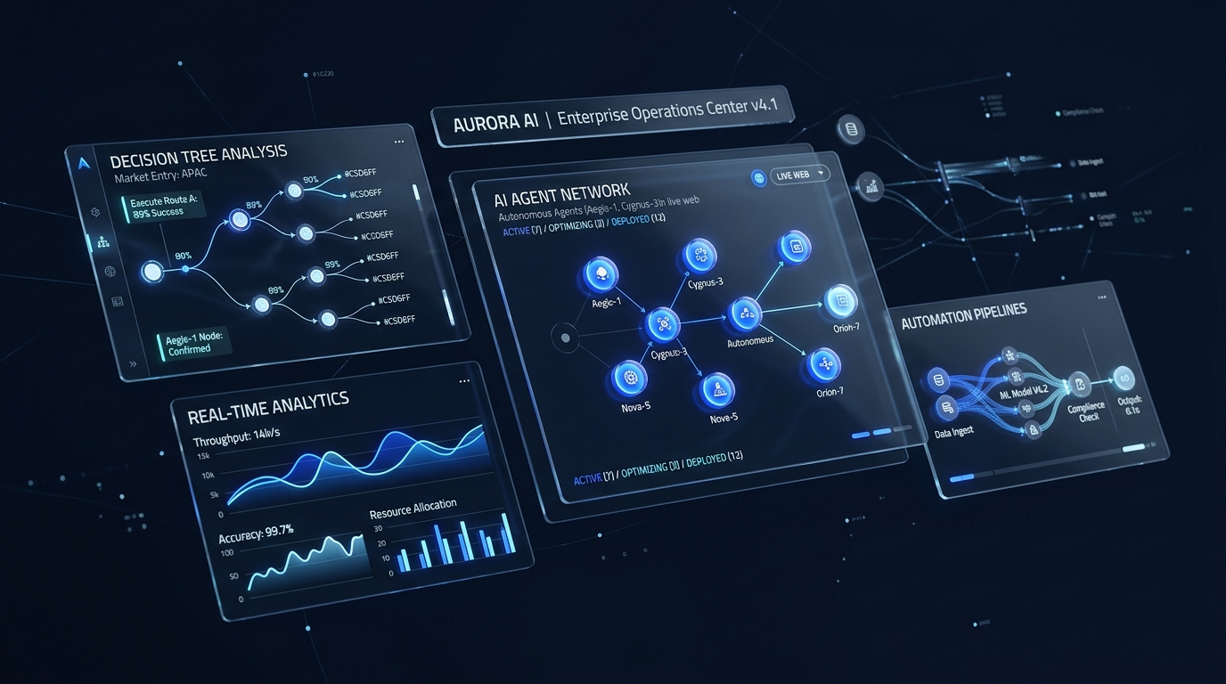 Ribentek AI Operations Center & Agent Network