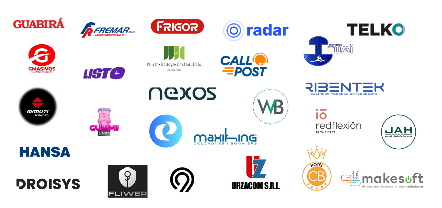Client Logos - Companies that trust Ribentek