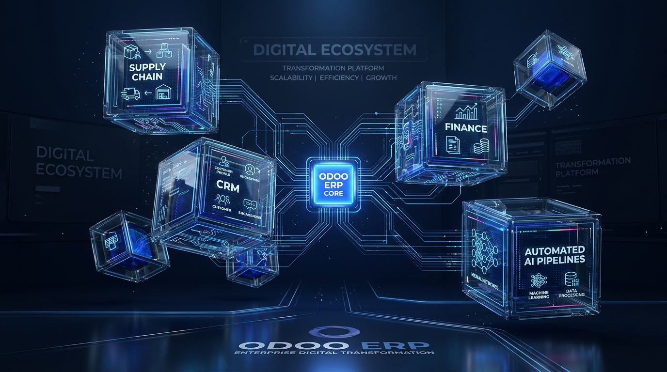 Odoo ERP Digital Ecosystem & Cloud Architecture